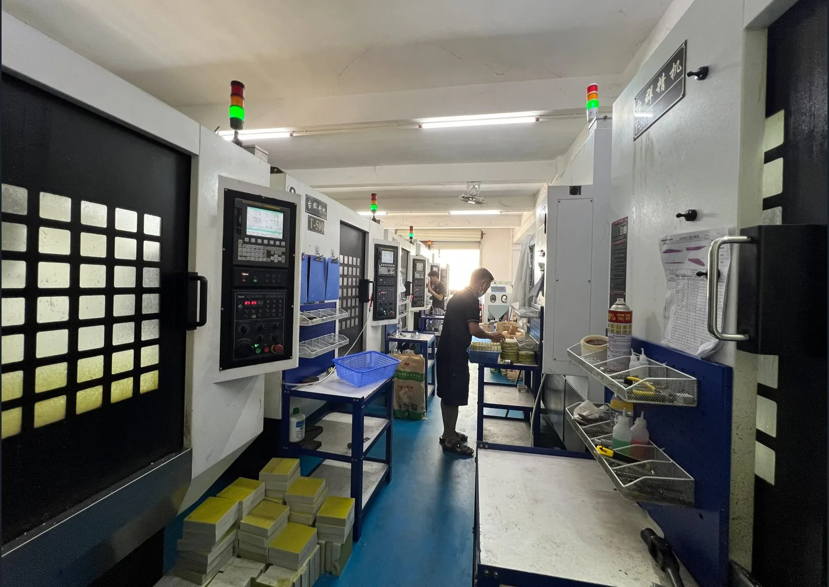 CNC machining production and quality documentation workflow