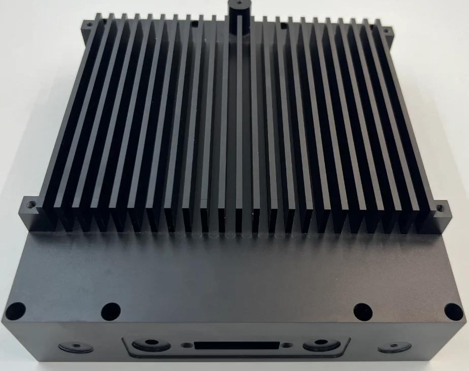 Inspection finished CNC components